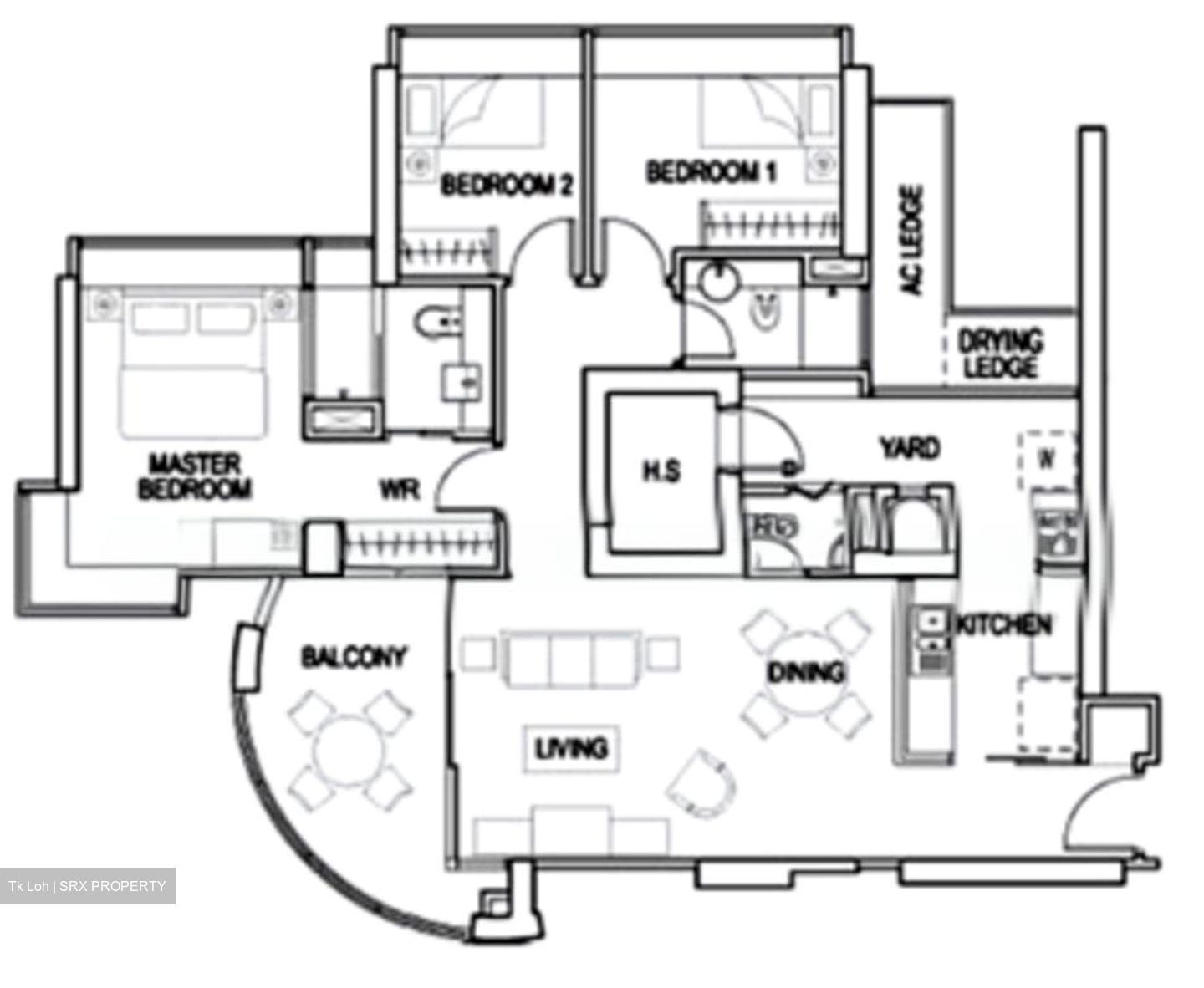 Twin Regency (D3), Condominium #570131011